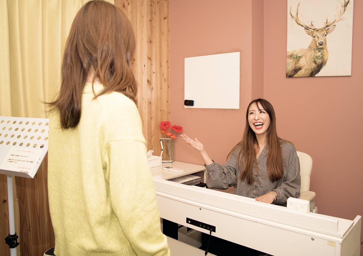 防音設備の整った快適なレッスン環境